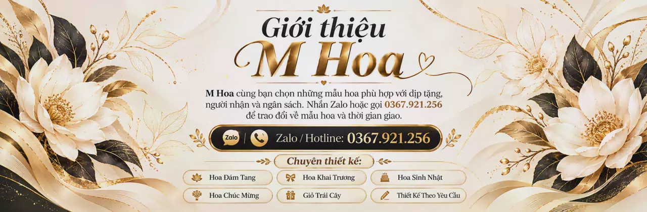 Ảnh bìa Shop hoa tươi Xã Thanh An Hồ Chí Minh - Tư vấn hoa theo từng dịp